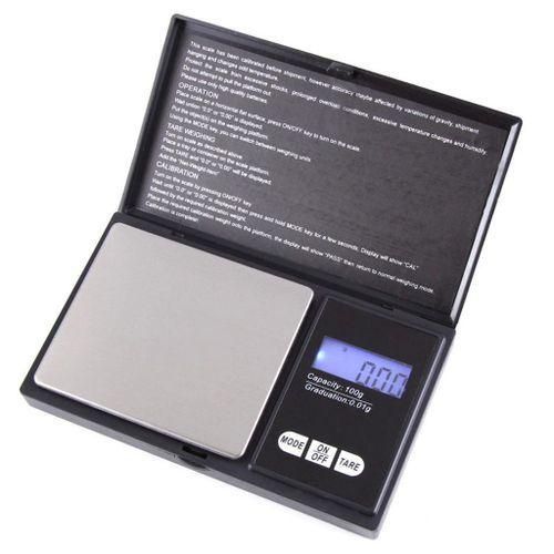 High Precision Digital Kitchen Scale Jewelry Gold Balance Weight Gram LCD Pocket Weighting Electronic Scales