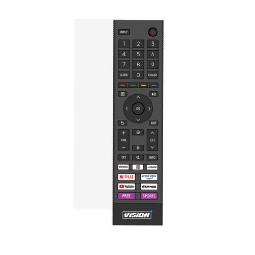 vision plus smart android TV remote control