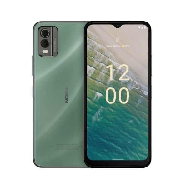 [New Arrival] Nokia C32 64GB+4GB 6.5" Elagant Display 50MP+8MP Front/Rear Cameras 5000mAh Battery 10W Fast Charge Fingerprint Unlock Scratch Resistant Glass Android Nokia HMD Smartphone Phone
