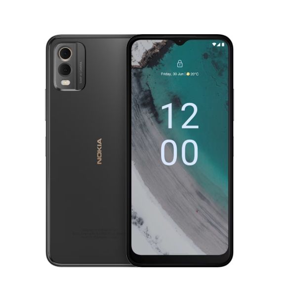 [New Arrival] Nokia C32 64GB+4GB 6.5" Elagant Display 50MP+8MP Front/Rear Cameras 5000mAh Battery 10W Fast Charge Fingerprint Unlock Scratch Resistant Glass Android Nokia HMD Smartphone Phone