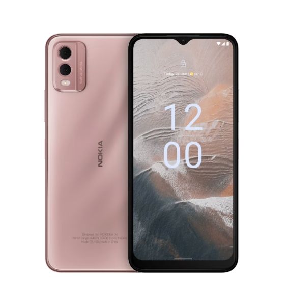 [New Arrival] Nokia C32 64GB+4GB 6.5" Elagant Display 50MP+8MP Front/Rear Cameras 5000mAh Battery 10W Fast Charge Fingerprint Unlock Scratch Resistant Glass Android Nokia HMD Smartphone Phone
