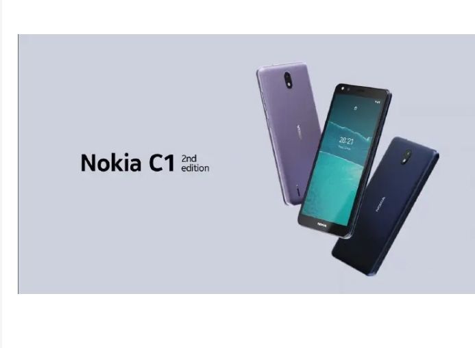 [New Arrival] Nokia C1 2nd Edition 16GB+1GB 5.45" Sleek TFT LCD Display Android 11 Go Edition 5MP Camera LED Flash 2500mAh Battery MicroUSB 2.0 FM Radio Nokia C1 2E HMD Smartphone
