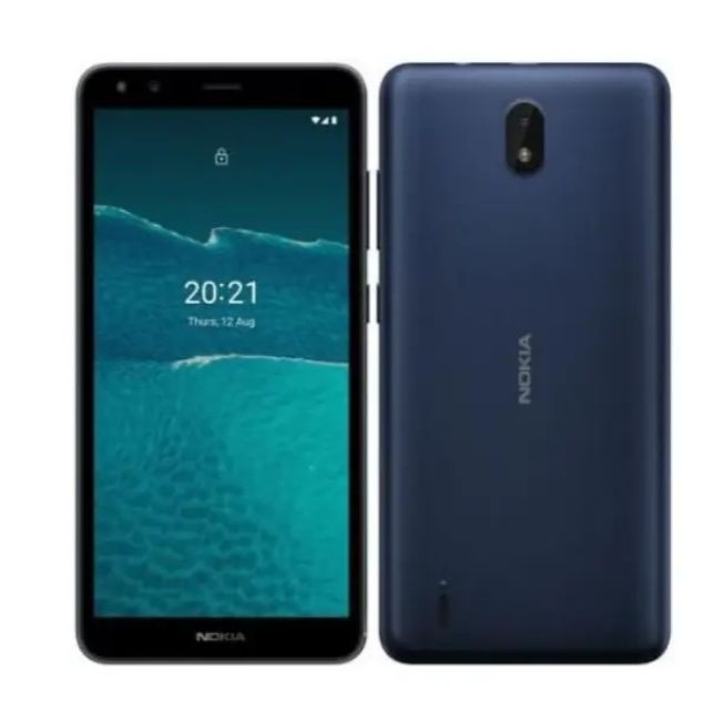 [New Arrival] Nokia C1 2nd Edition 16GB+1GB 5.45" Sleek TFT LCD Display Android 11 Go Edition 5MP Camera LED Flash 2500mAh Battery MicroUSB 2.0 FM Radio Nokia C1 2E HMD Smartphone
