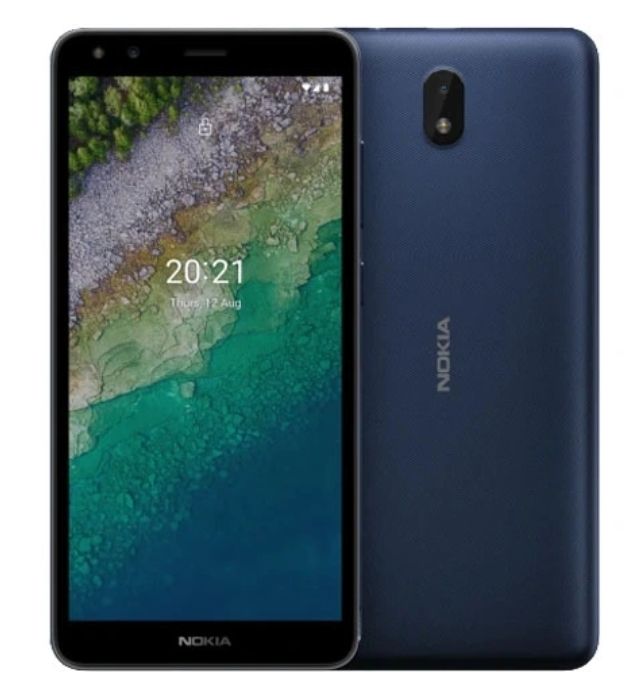 [New Arrival] Nokia C1 2nd Edition 16GB+1GB 5.45" Sleek TFT LCD Display Android 11 Go Edition 5MP Camera LED Flash 2500mAh Battery MicroUSB 2.0 FM Radio Nokia C1 2E HMD Smartphone