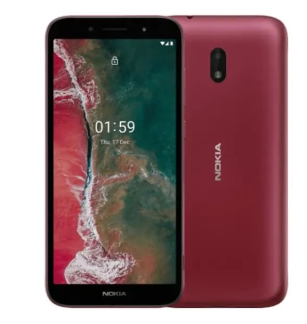 [New Arrival] Nokia C1 2nd Edition 16GB+1GB 5.45" Sleek TFT LCD Display Android 11 Go Edition 5MP Camera LED Flash 2500mAh Battery MicroUSB 2.0 FM Radio Nokia C1 2E HMD Smartphone
