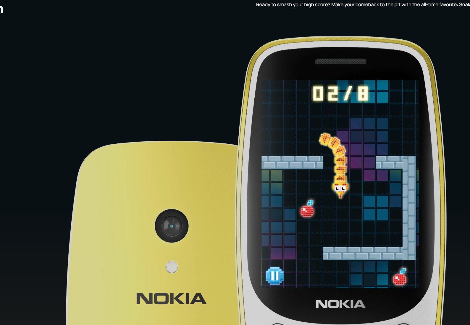 [Brand New] Nokia 3210 Original Nokia Phone 1450 mAh 1.5" Dual SIM Cards Unlocked Cheap Durable Old Phone Classic Feature Phone Kabambe Kaduda Kathululu HMD