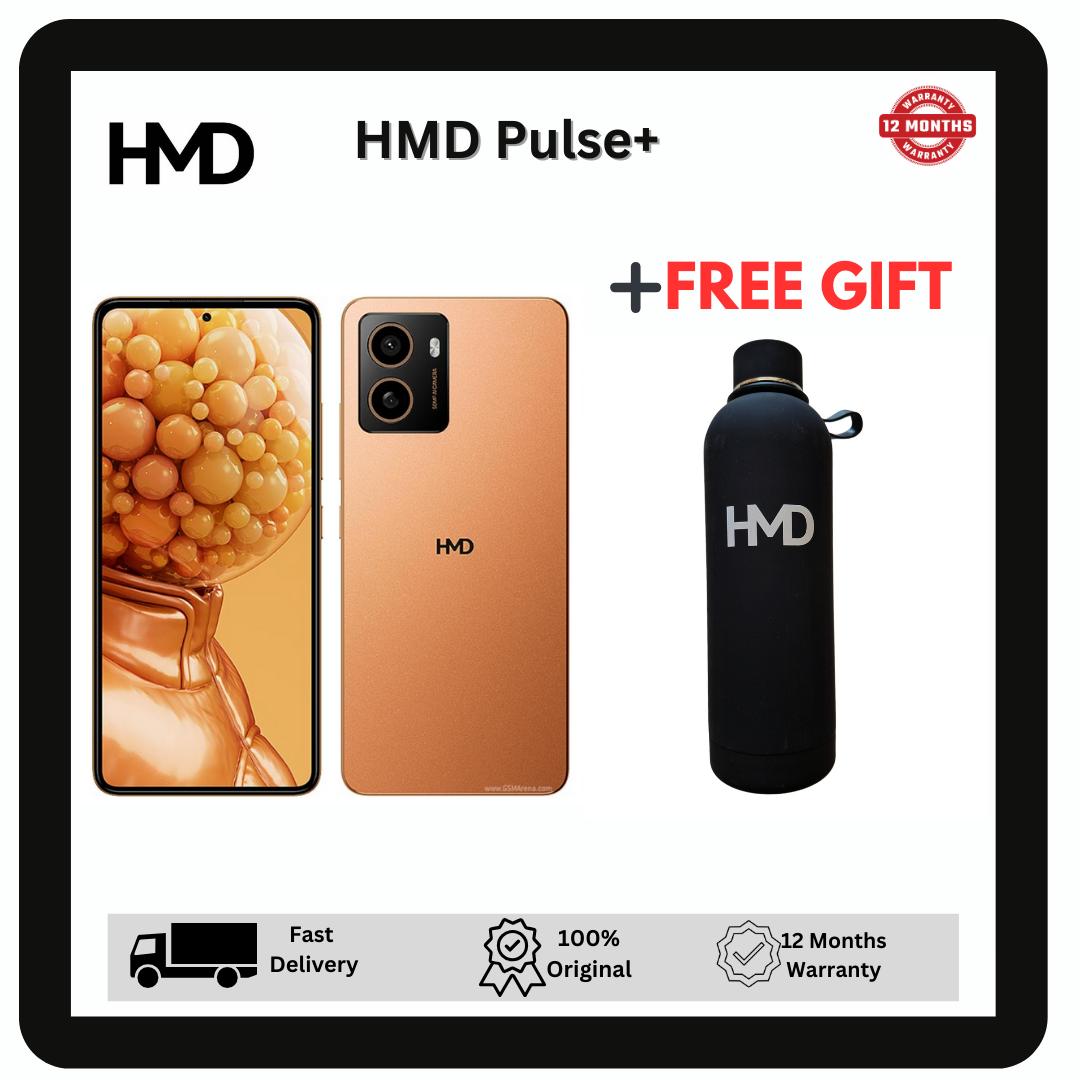 HMD Pulse+ 128GB+4GB 6.65" 90Hz Display 50MP+8MP Front/Rear Cameras 5000mAh Battery 10W Wired SuperFast Charge Android Nokia Smartphone Phone