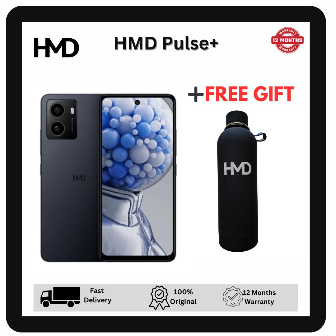 HMD Pulse+ 128GB+4GB 6.65" 90Hz Display 50MP+8MP Front/Rear Cameras 5000mAh Battery 10W Wired SuperFast Charge Android Nokia Smartphone Phone