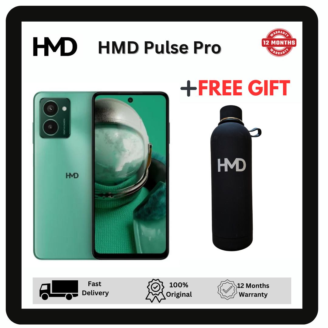 HMD Pulse Pro 256GB+8GB 6.65" 90Hz Display 50MP+50MP Front/Rear Cameras 5000mAh Battery 20W Wired SuperFast Charge Android Nokia Smartphone Phone
