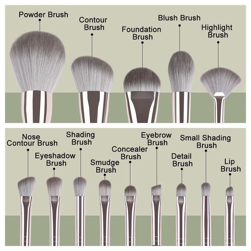 Makeup Brushes Soft Fluffy Makeup Tools Cosmetic Powder Eye Shadow Foundation Blush Blending Beauty Make Up Brush Beauty