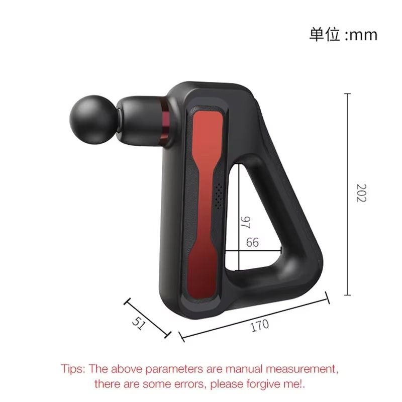 Electric Fascia Gun 32 Level Body Deep Tissue Muscle Massage Gun Relaxation Shoulder Back Arm and Leg Muscles Massage Machine