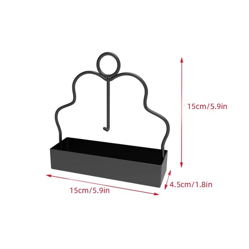 Iron Mosquito Coil Holder Incense Storage Rack Coil Incense Burner Frame Rack For Household Bedroom Patio Repellent Accessories