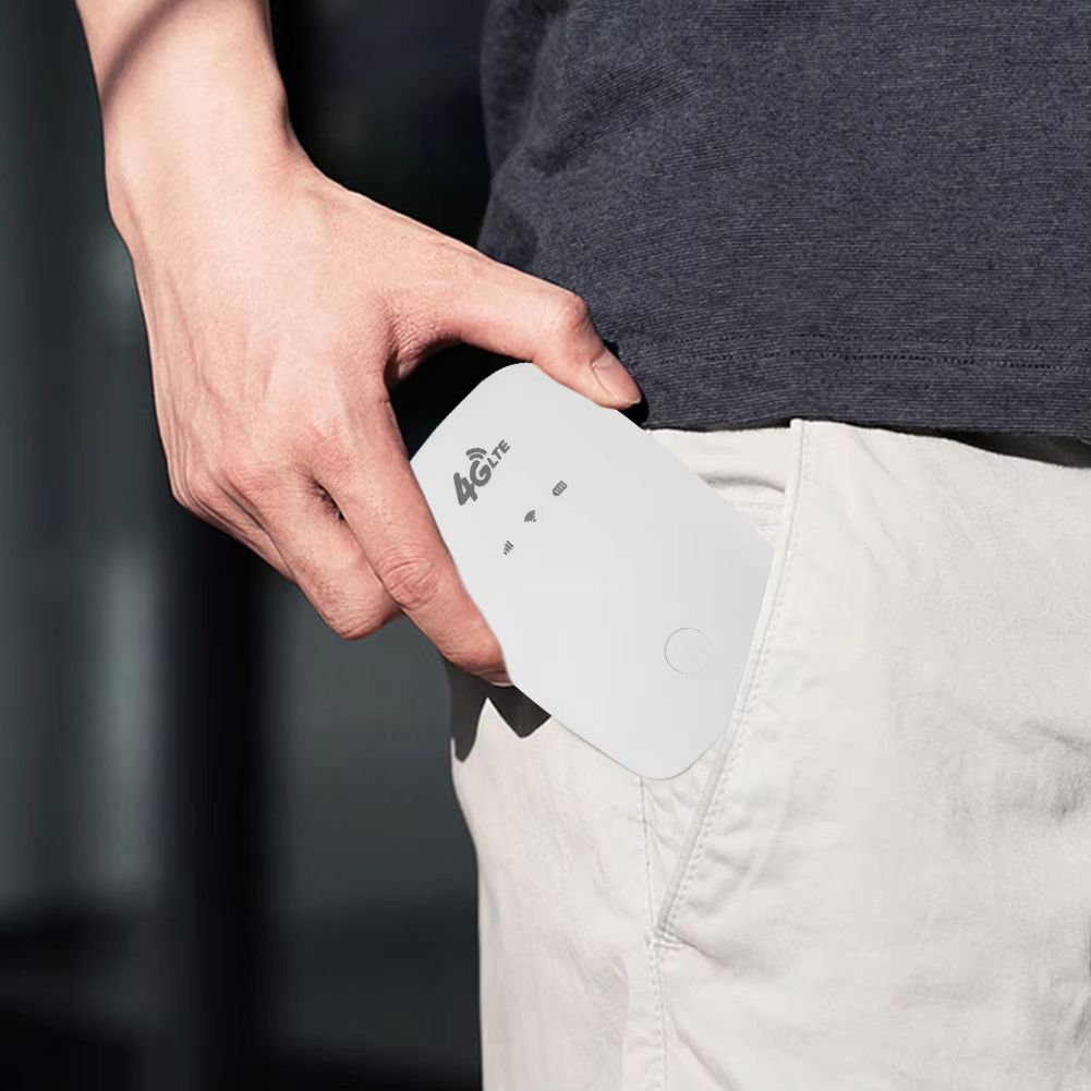 4G LTE Mobile WiFi Router 150Mbps Wireless Internet Router with Sim Card Slot Mini Outdoor Hotspot for Home Office Car Travel