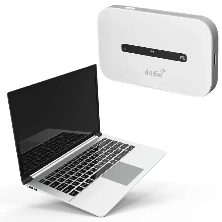 4G/5G Mobile WiFi Router 3000mAh 150Mbps 4G LTE Wireless Pocket Mobile Hotspot with SIM Card Slot Modem Router for Car Travel