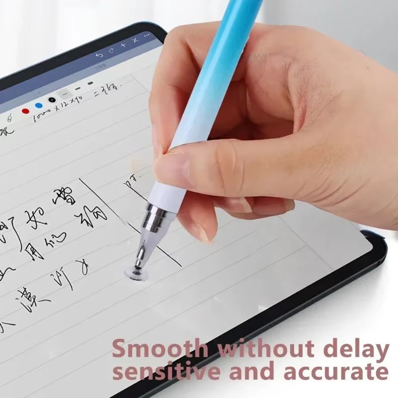 2IN1 Stylus Pen for Mobile Phone Tablet Drawing Capacitive Touch Pencil Universal For Samsung Iphone Android Draw Screen Pencil