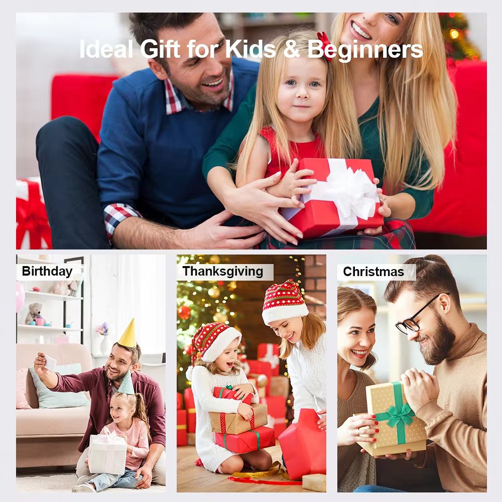 A59 Digital Pocket Camera 4k Video Recording 2000mAh Long Time Recording 2.8 inch LCD Screen Camcorders for Gifts