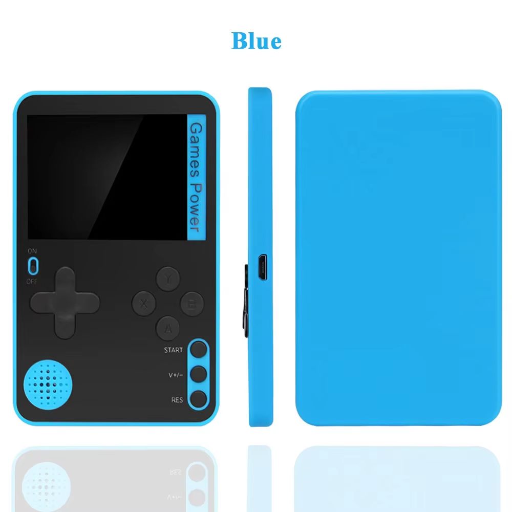 K10 Ultra-thin Video Game Console 2.4inch Retro Gaming Console Mini Pocket Handheld 500 Classic Games Player Toy For Kids