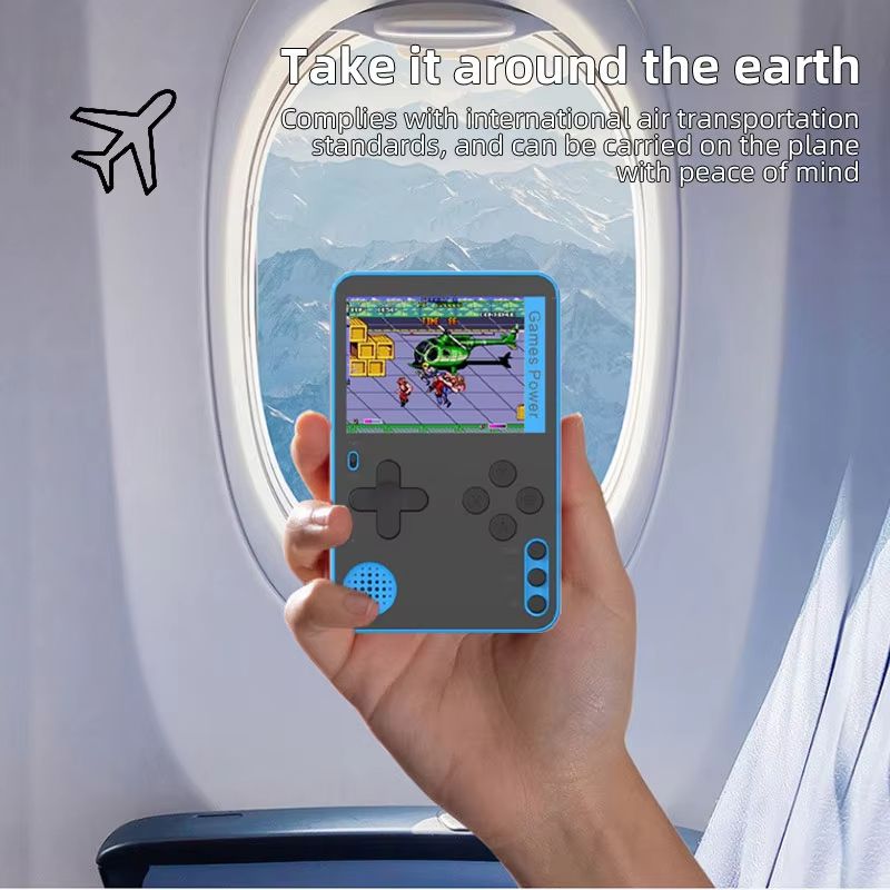 K10 Ultra-thin Video Game Console 2.4inch Retro Gaming Console Mini Pocket Handheld 500 Classic Games Player Toy For Kids