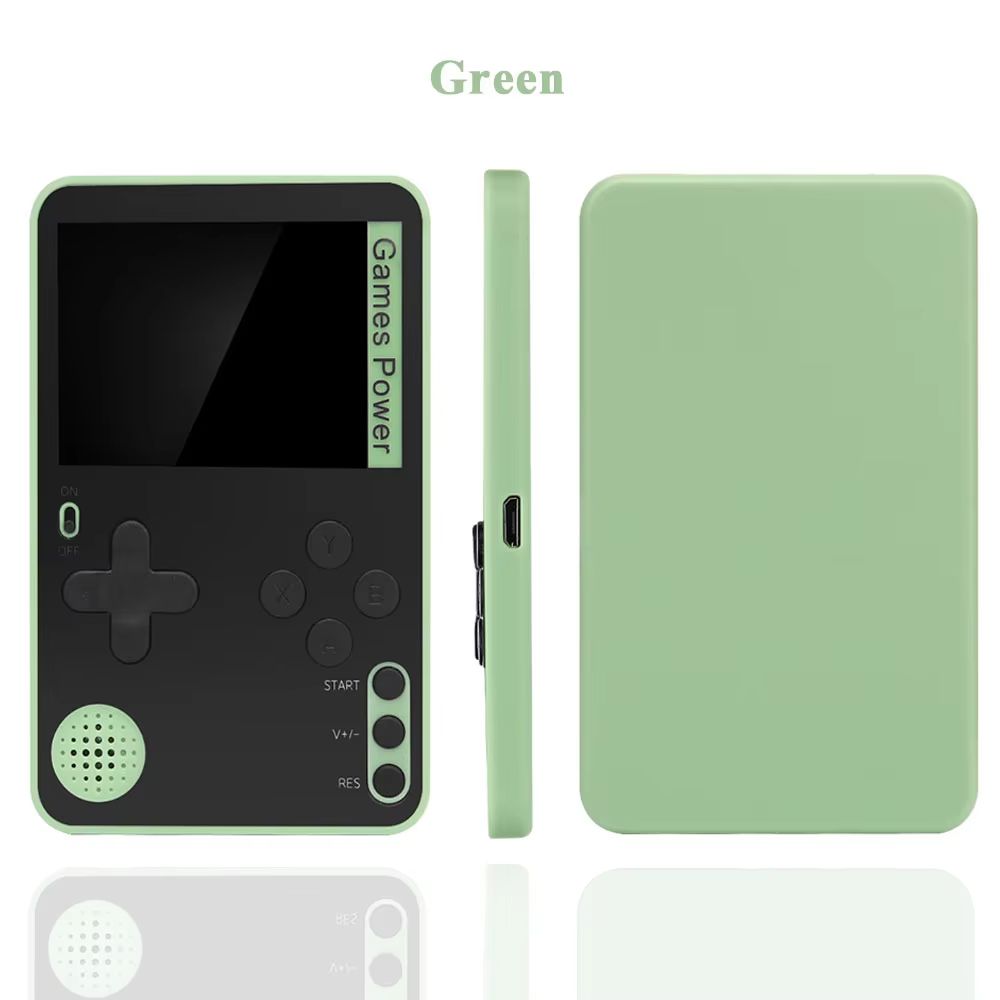 K10 Ultra-thin Video Game Console 2.4inch Retro Gaming Console Mini Pocket Handheld 500 Classic Games Player Toy For Kids