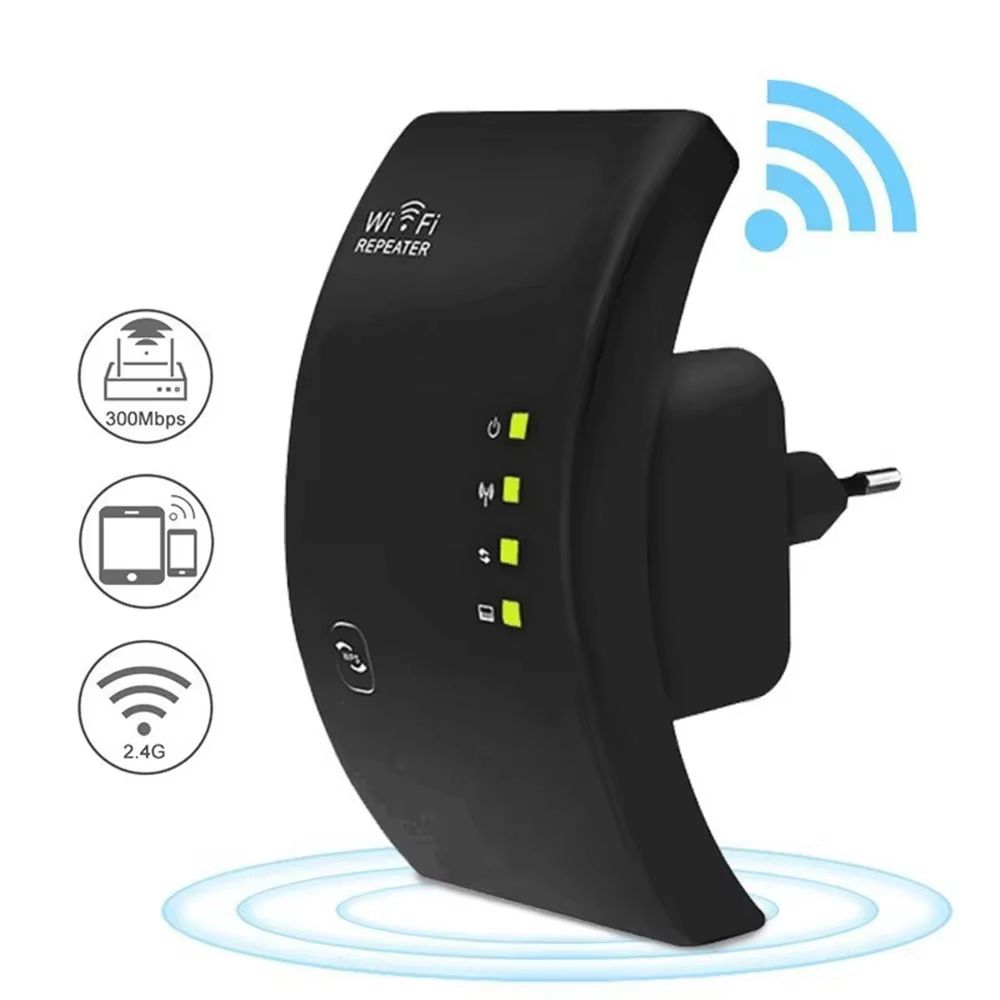 300Mbps WiFi Repeater WiFi Extender Router WiFi Signal Amplifier Wireless Wi Fi Booster Long Range Wi-Fi Repeater Access Point