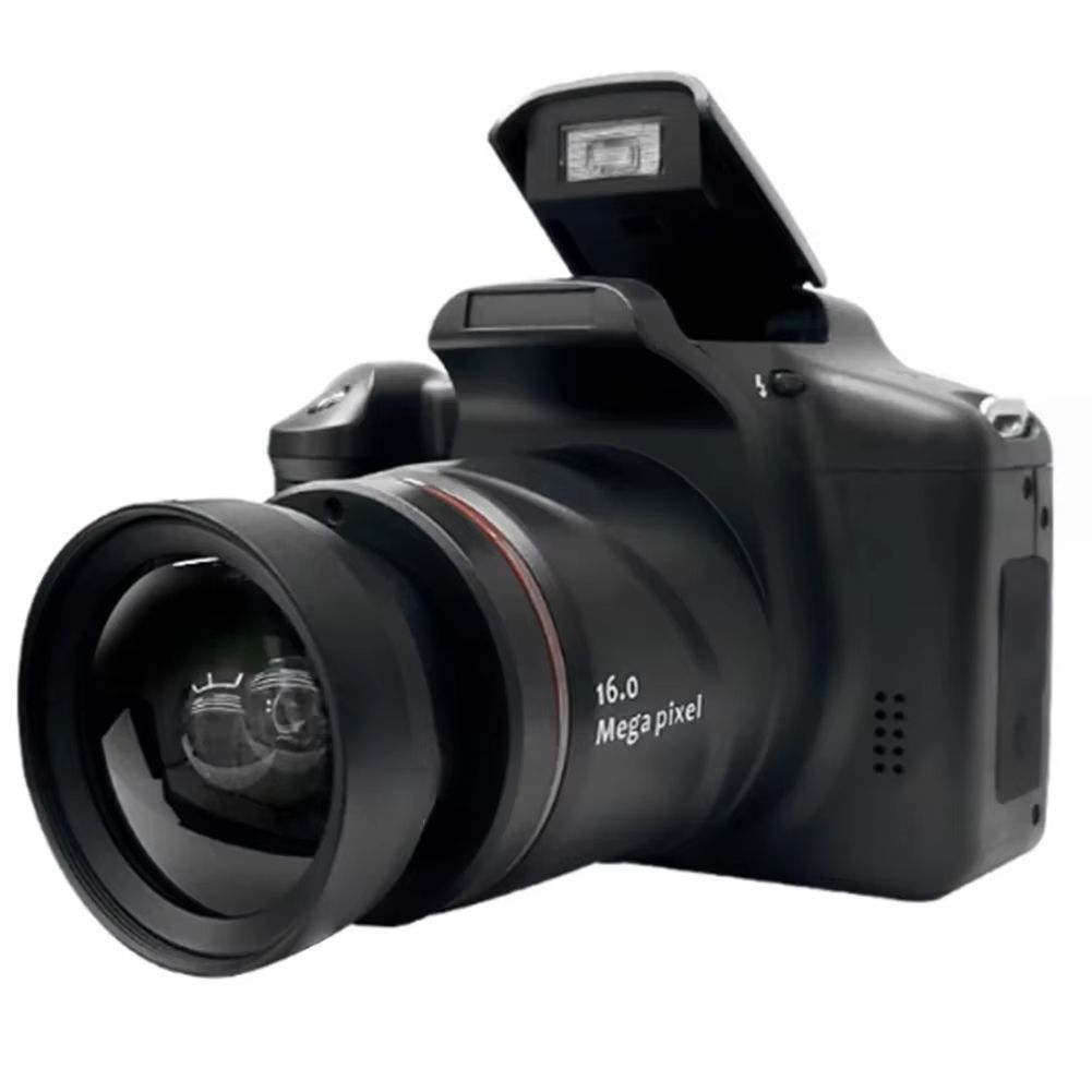16MP Digital Camera with 2.4 Inch LCD Screen Vlogging Camera 16X Digital Zoom Video Camera for Photography and Video