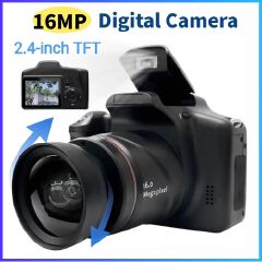 16MP Digital Camera with 2.4 Inch LCD Screen Vlogging Camera 16X Digital Zoom Video Camera for Photography and Video