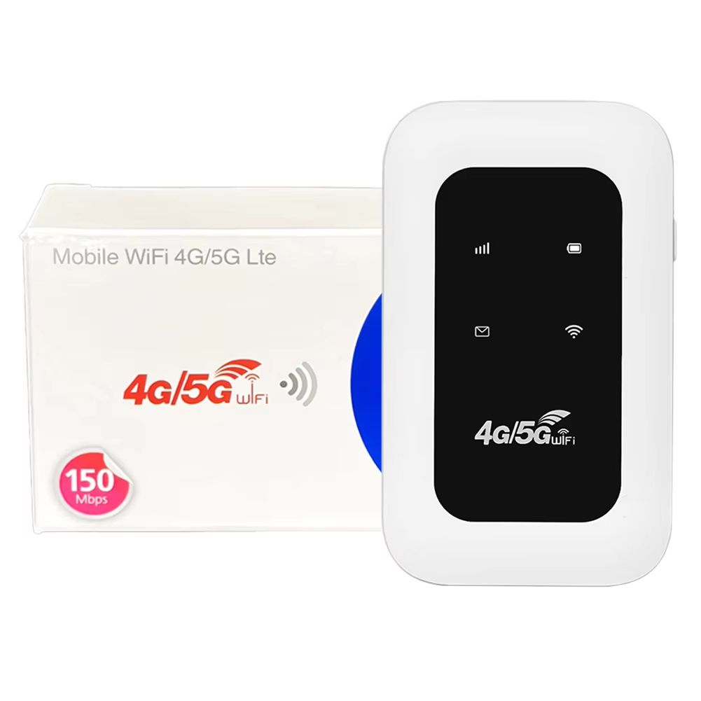 4G/5G Mobile WIFI Router 150Mbps 4G LTE Wireless Router 3500mA Portable Pocket MiFi Modem with Sim Card Slot Mobile WiFi Hotspot