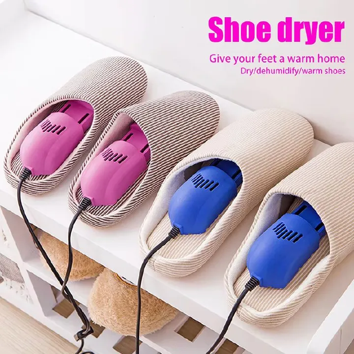 10W Shoes Dehydrator Shoe Dryer Retractable Deodorant Dehumidify Device Electric Heater For Shoe Winter Warmer Insoles Heated