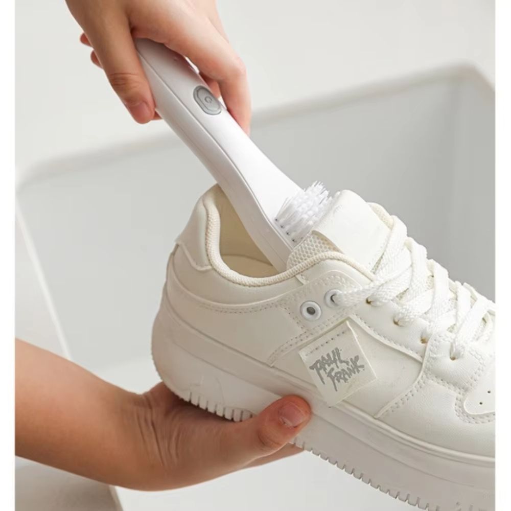 Wireless Charging Electric Shoe Cleaner Brush Ultrasonic Vibration Powerful Cleaning Machine Household Leather Shoes for Home