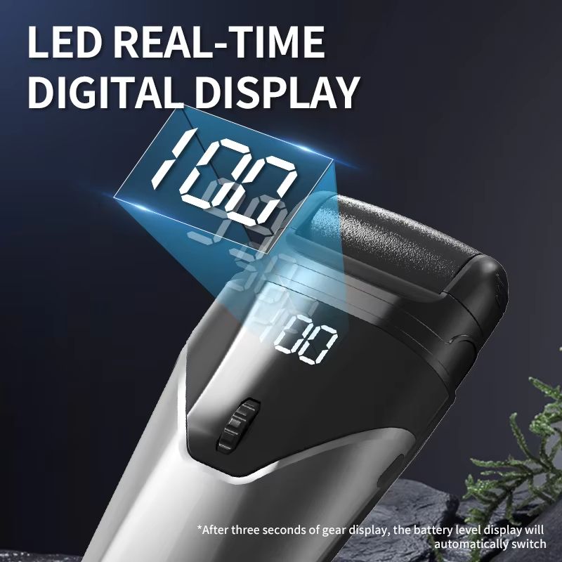 2025 New Electric Foot Grinder Electric Foot Callus Remover Exfoliating Foot Skin Repair Machine 100 Speed Endless Speed Light