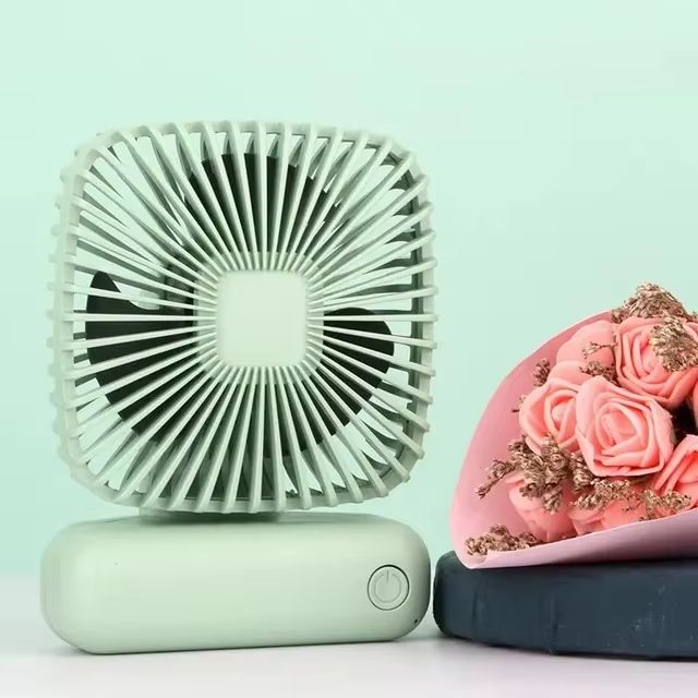 Desktop small fan mini handheld USB three speed cold windmill home office portable quiet outdoor simple portable summer