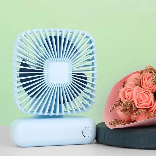 Desktop small fan mini handheld USB three speed cold windmill home office portable quiet outdoor simple portable summer
