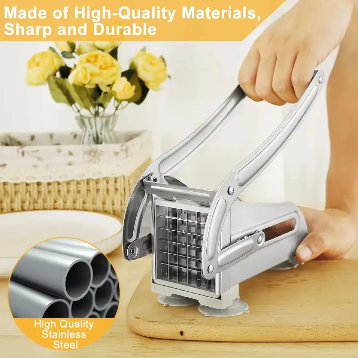 1pc Stainless Steel Manual Potato Cutter French Fries Slicer Potato Chips Maker Meat Chopper Dicer Cutting Machine Tools