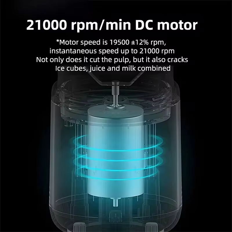 Handheld Usb Personal Mini Juicer Cup Portable Juicer Blender for Travel Water Bottles with Single or Double Cups