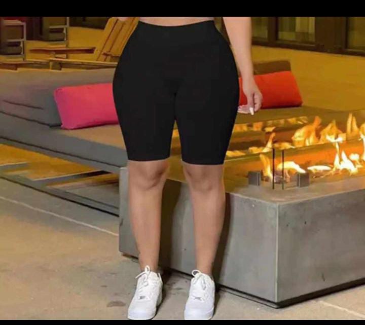 Ladies Biker Shorts/Gym Short/ Yoga Shorts-.