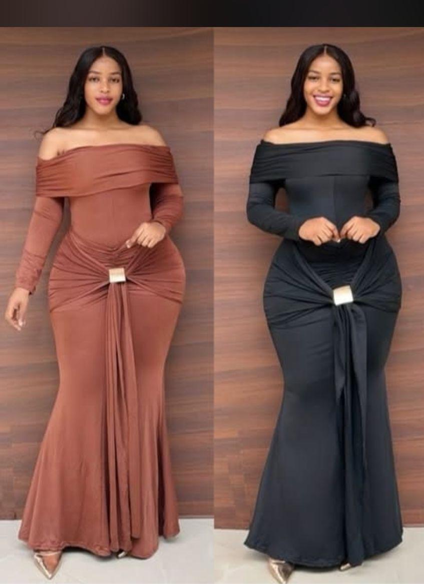 European and American New Women's Dress INS Casual Fashion Long Skirt Ladies Evening Dress Temperament Elegant Sex Goddess Dinner Dresses