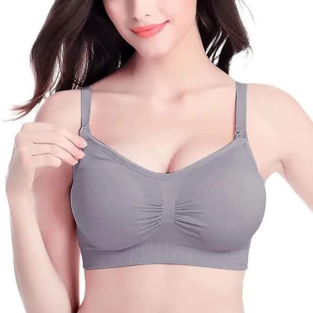 2pcs Sexy Push Up Breastfeeding Nursing Sports Bra)