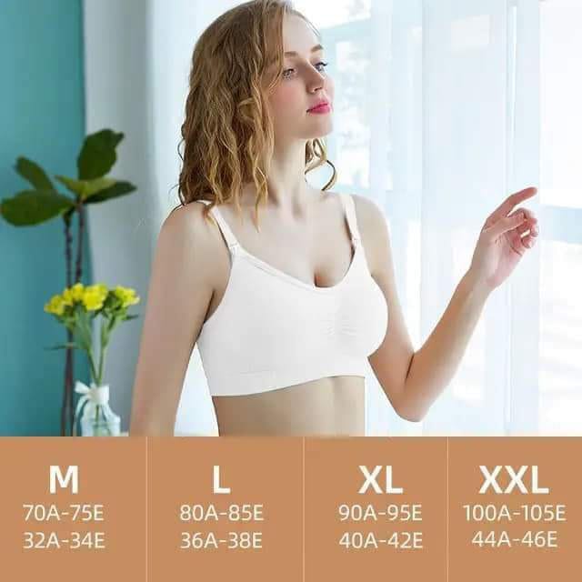 2pcs Sexy Push Up Breastfeeding Nursing Sports Bra)
