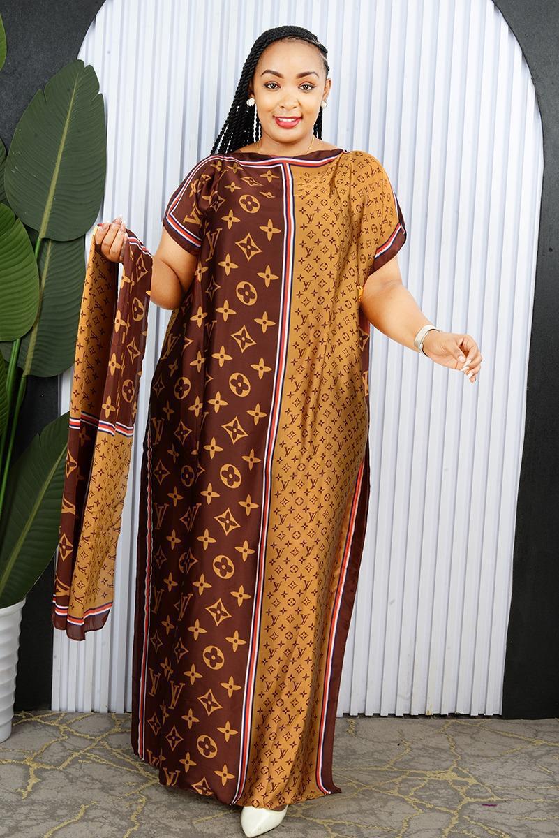 New Arrivals Available prints of silk dera  with a scarf