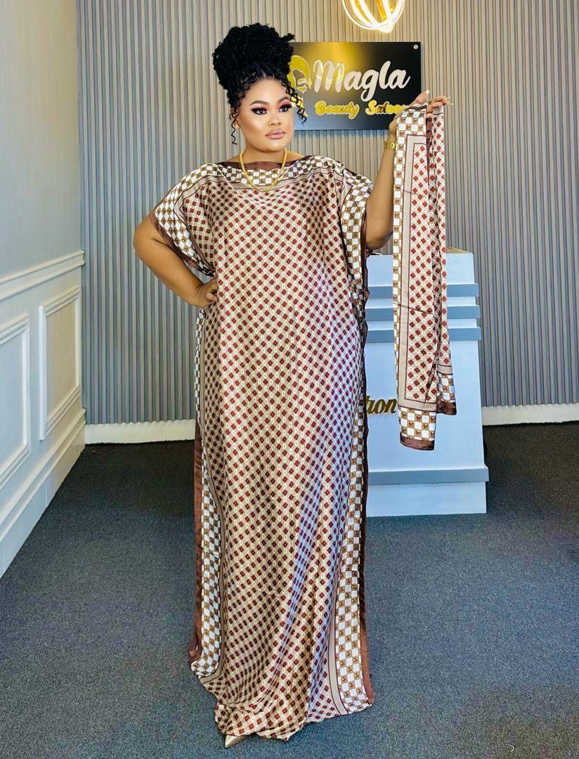 New Arrivals Available prints of silk dera  with a scarf