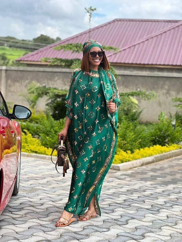 New Arrivals Available prints of silk dera  with a scarf