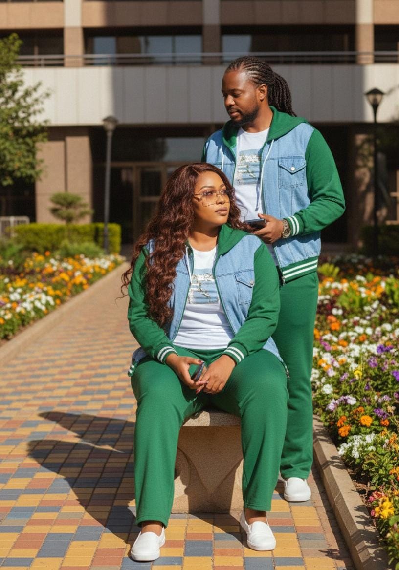 3 piece Unisex elegant track suit