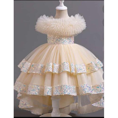 Design High Low Dress for baby girls