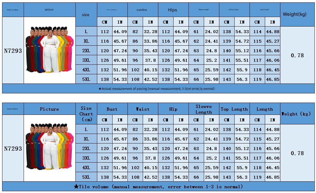 SENYI 3pcs/set Women's large size casual fashion sports home robe jacket one Vest + pants + jacket three pieces in one set
