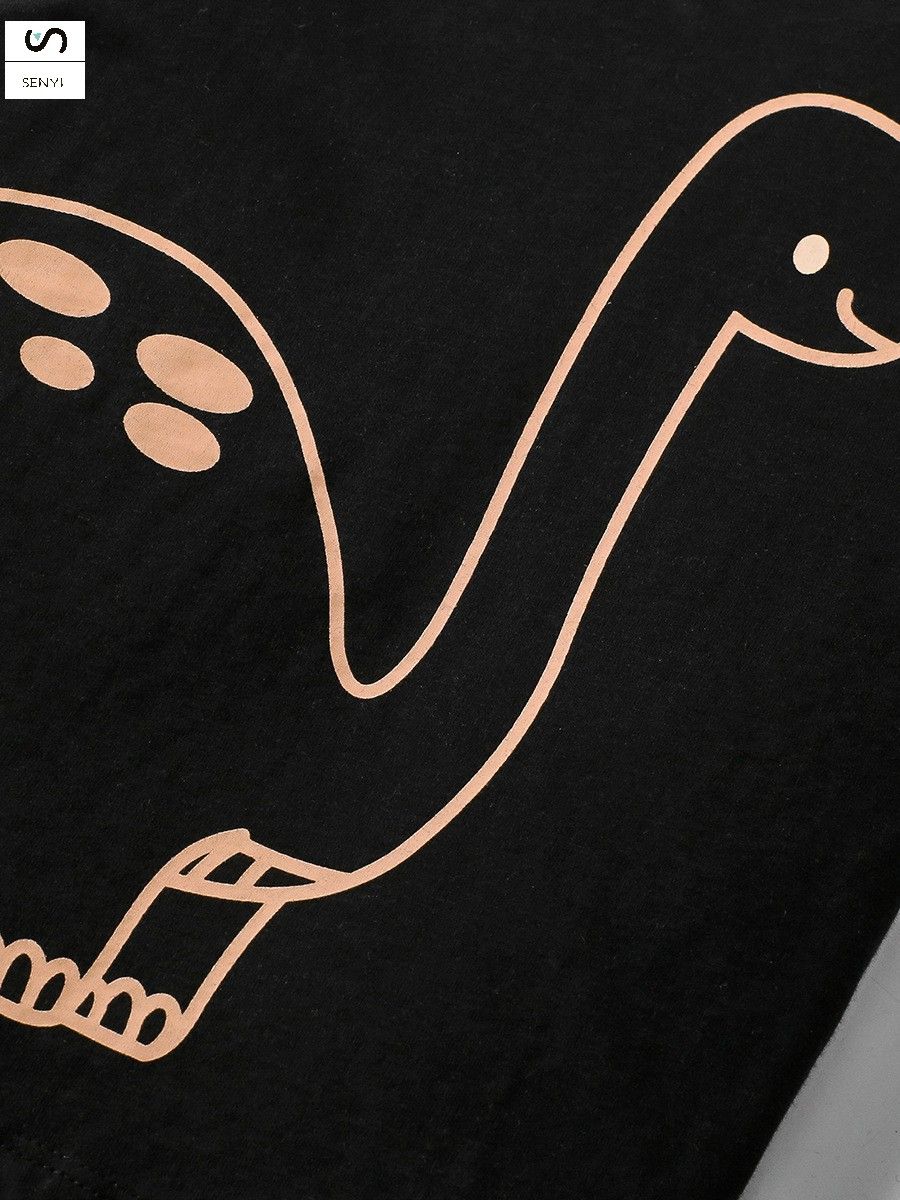 SENYI 2PC/set Summer short-sleeved boy suit new style children's two-piece suit children's T-shirt pants suit