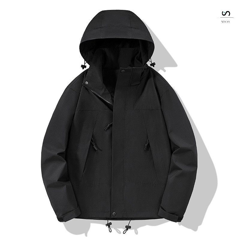 SENYI 2025 Spring and Autumn Thin Jackets Men's Mountaineering Clothes Women's Windproof and Waterproof Couple Jackets Casual Jackets