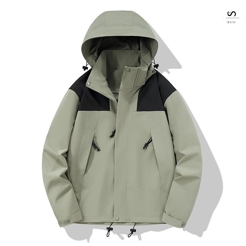 SENYI 2025 Spring and Autumn Thin Jackets Men's Mountaineering Clothes Women's Windproof and Waterproof Couple Jackets Casual Jackets