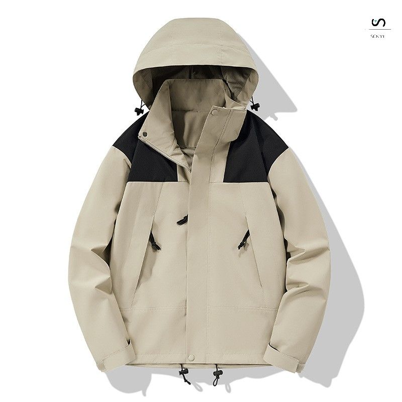 SENYI 2025 Spring and Autumn Thin Jackets Men's Mountaineering Clothes Women's Windproof and Waterproof Couple Jackets Casual Jackets