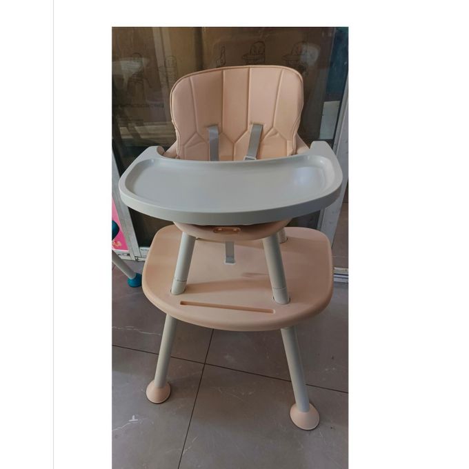 3 In 1 Convertible Feeding Chair That Can Work As High Feeding Chair, Low Feeding Chair  And Study Desk Suitable For Age 6 Months to 5years