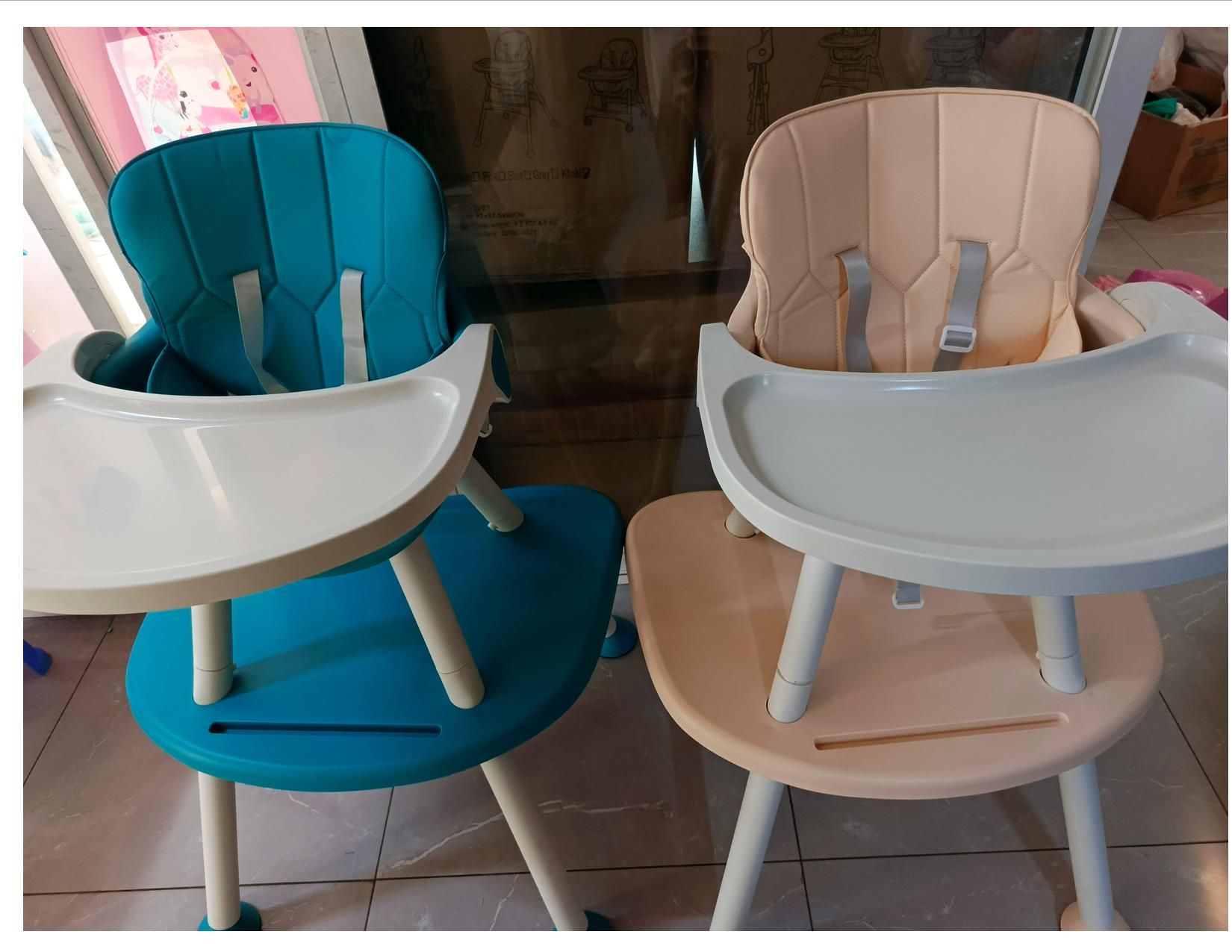 3 In 1 Convertible Feeding Chair That Can Work As High Feeding Chair, Low Feeding Chair  And Study Desk Suitable For Age 6 Months to 5years